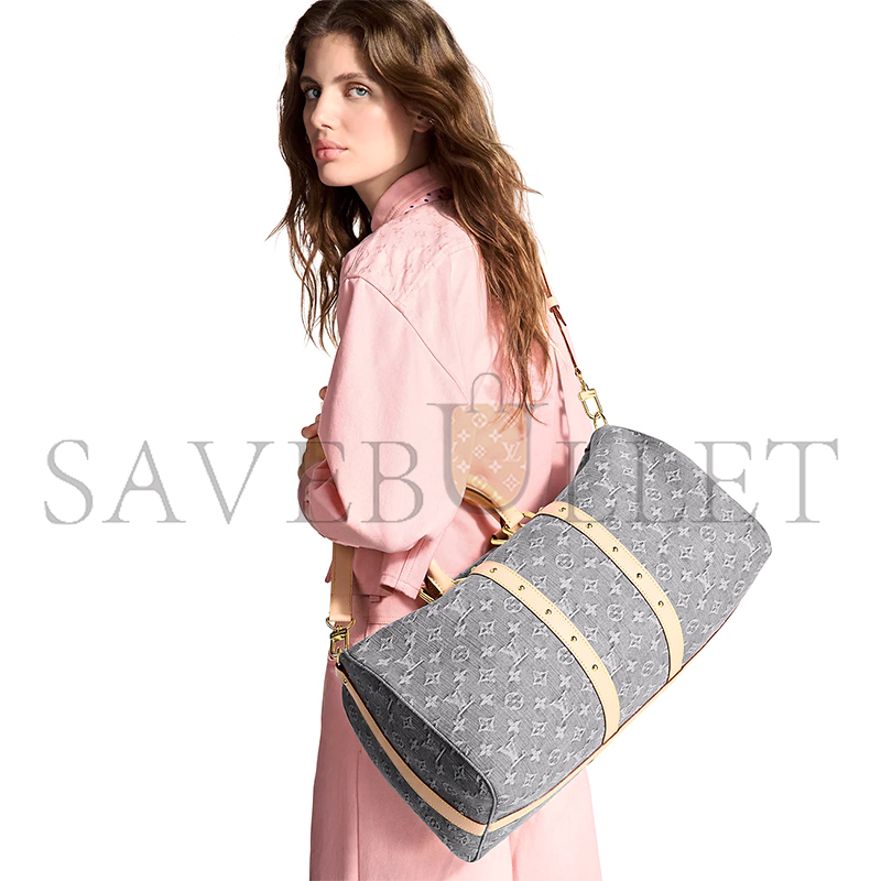LOUIS VUITTON MASTER DENIM KEEPALL BANDOULIÈRE 45 M13748 (45*27*20cm)